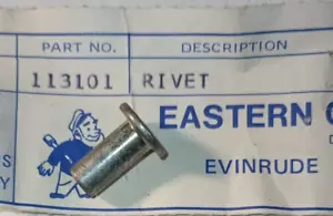 OMC BRP SNOWMOBILE 0113101 113101 RIVET, VINTAGE - Picture 1 of 2
