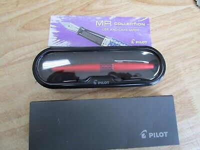 Pilot MR Retro Pop Collection Fountain Pen Red Barrel With Wave Accent Medium  • 6.50$