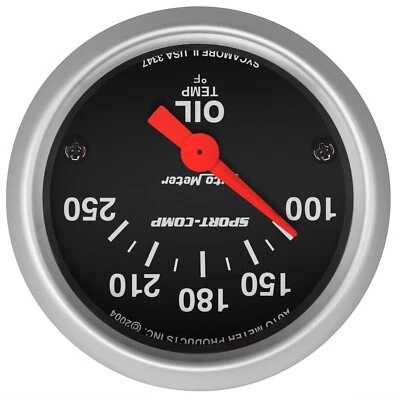 AutoMeter 3347 Sport-Comp Electric Oil Temperature Gauge - Image 1 of 4
