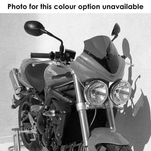 Carenado nariz Ermax Jet negro DK pantalla de humo Triumph Street Triple 675 R 2008-2010 Foto 1 de 1