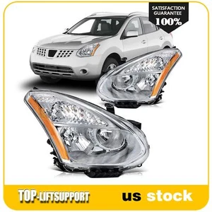 Headlights For Nissan For Rogue 2008-2013 For Select 2014-2015 Left+Right - Picture 1 of 7