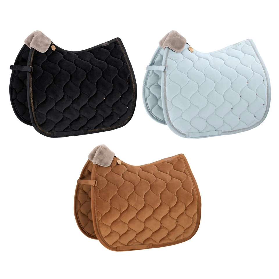 Eskadron Platinum Schabracke " VELVET CRYSTAL " mit eingelegten Kristallsteine - Bild 1 von 1