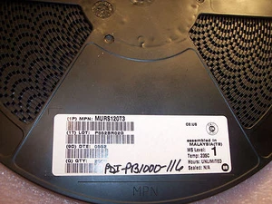 QTY (100) MURS120T3 ON SEMI DO-214AA SMB 1A 200V ULTRAFAST RECTIFIERS - Picture 1 of 3