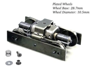HOm/HOj/HOn3-1/2 Scale/12mm Gauge Imon 0-4-0 Power Drive Wheel 28.7mm/10.5mm - Picture 1 of 12