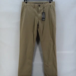 Connor Chino Pants Mens Adult Size 34 Brown Zip Fly Tapered Casual 9.99 - Picture 1 of 13