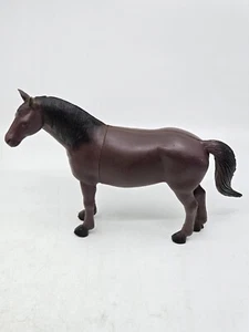 Vintage 1986 Imperial Pferd dunkelbraun 6,5" Figur - Bild 1 von 9