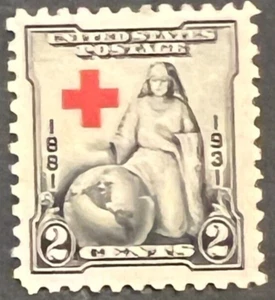 Scott#: 702 - "The Greatest Mother" Red Cross 2¢ 1931 Single Stamp MNHOG - Lot 9 - Picture 1 of 2