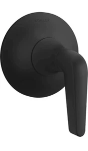 Kohler T22032-4-BL Tempered Single Handle Transfer Valve Trim In Matte Black - Picture 1 of 5