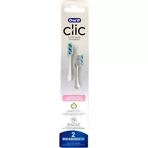 Cepillo de dientes de repuesto Oral-B Clic SENSITIVE Clean cabezales de cepillo de 2 unidades blanco - Imagen 1 de 5