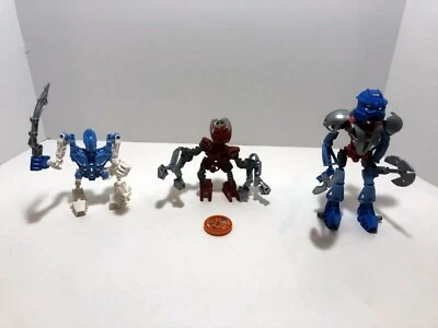 LOTE LEGO Bionicle: Metus 8976 + Nuhrii 8607 + Gali Nuva 8570 Foto 1 de 4