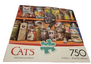 Buffalo Games Cats Spice Rack Kittens 750 Piece Jigsaw Puzzle #97070