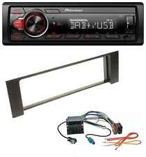 Pioneer MP3 1DIN DAB USB AUX Autoradio für Audi A4 00-04 B6 Quadlock Fakra