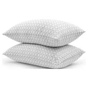 Beautyrest® Charcoal Lux Foam Bed Pillow 2 Pack, Standard/Queen Memory Foam - Picture 1 of 5