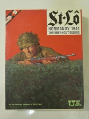 West End Games : ST LO game - WW2 The Breakout Begins, Normany 1944 (UNPUNCHED) - Image 1 of 4