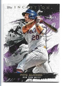 Pete Alonso 2021 Topps Inception #49 New York Mets - Imagen 1 de 2
