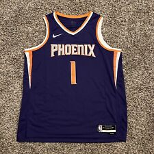 Nike NBA Phoenix Suns Devin Booker Icon Edition Purple Swingman Jersey Size L 48