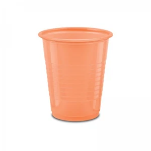 3000CT 5 oz PEACH OFFICE PATIENT PLASTIC DRINKING DISPOSABLE CUPS FREE SHIPPING - Picture 1 of 1