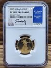 2020 W Eagle G$10 NGC PF 70 Proof  1/4 Ozt Gold Coin Edmund Moy Lowest Prices 