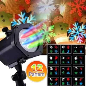 Waterproof Outdoor Christmas Lights Laser Power Star Light Projector House LED - Picture 1 of 10
