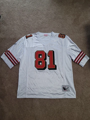 TERRELL OWENS San Francisco 49ERS 1996 MITCHELL & NESS Throwback LEGACY Jersey Cover
