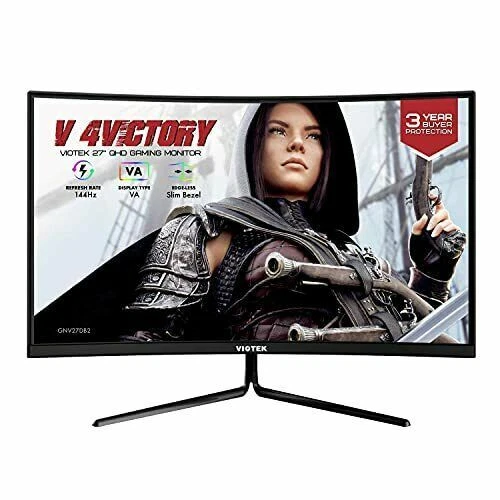 VIOTEK GNV27DB2 27” Curved 144hz Gaming Monitor