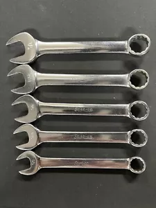 Snap-on 5 pc Wrench Set 12pt SAE Combo OEX240-OEX160, 3/4”-1/2” - Bild 1 von 8