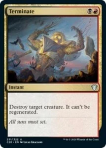 MTG - TERMINATE - Commander 2020 (U) - Picture 1 of 1