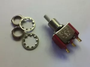 C&K 8125SHZBE SPDT Momentary Push-Button switch on-off - Picture 1 of 8
