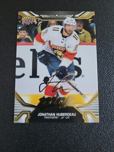 2020-23 Upper Deck MVP Gold Script Jonathan Huberdeau 28 Florida Panthers SP B13