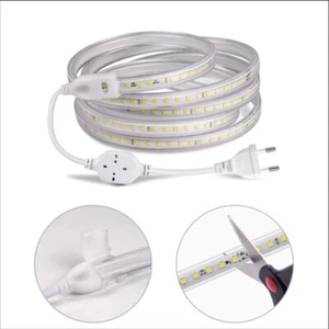 LED Flexible Strip Light AC 220V 230V 2835 LED Neon Tube IP67 Waterproof Rope - Picture 1 of 13