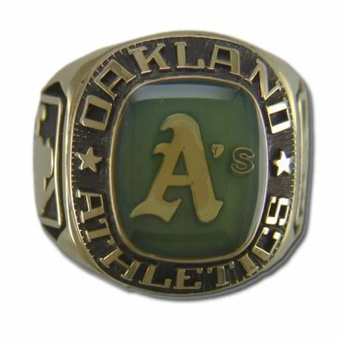 Oakland Athletics Classic Goldplated MLB Ring Cover