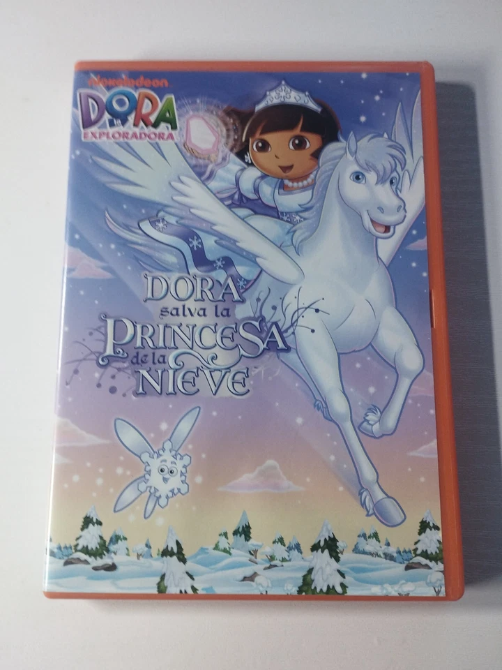 Dora La Exploradora Salva la Princesa de la Nieve - DVD Reg 2 Español Ingles - Imagen 1 de 4