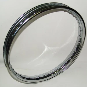 CERCHIO IN ACCIAIO STEEL RIM 1.40 X 18 36 FORI CICLOMOTORE BENELLI DUCATI MORINI - Picture 1 of 5