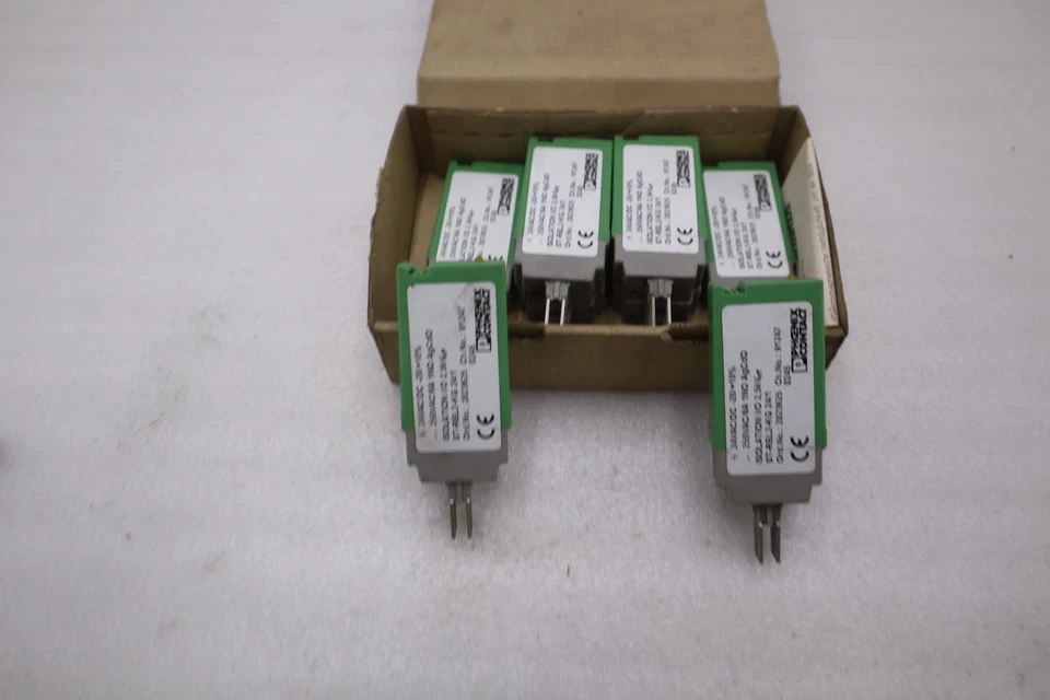 NUEVA CAJA ABIERTA DE 8 PHOENIX CONTACT 2823625 ST-REL2-KG 24/1 STK K4027CC Foto 1 de 4