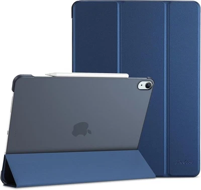 ProCase for iPad Air 13 Inch Case M3 2025/ M2 2024, Slim Smart Cover Navy  - Image 1 of 4