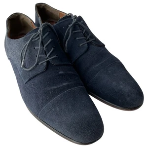 Aldo blau Wildleder Kappe Zehe Oxford elegante Schuhe Herren Größe 10 - Bild 1 von 14