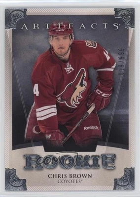 2013-14 Upper Deck Artifacts Rookies /999 Chris Brown #158 Rookie RC - Image 1 of 2