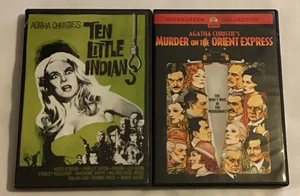 Agatha Christie Ten Little Indians (Damaged Artwork) & Murder On The Orient..DVD - Imagen 1 de 6