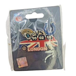 Jacksonville Jaguars VS Indianapolis Colts NFL Game Day Pin 10/2/2016 London - Picture 1 of 3