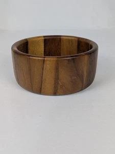 Classic Quarters Wooden Bowl Trinket Tray Wood Cabin Vibe - Picture 1 of 8
