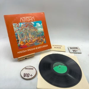 Malcolm Dalglish & Grey Larsen- The First Of Autumn  VG+/VG+  Ultrasonic Clean - Picture 1 of 4