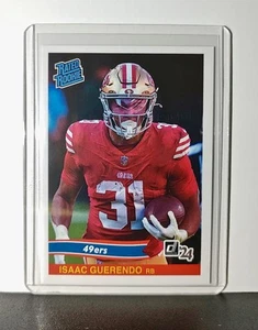 Isaac Guerendo Rookie 2024 Panini Rated Rookie Retro NFL #13 SF 49ers 1 of 890 - Picture 1 of 6