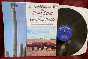 DISNEY DQ 1198 PAUL SMITH The Living Desert & Vanishing Prairie UK LP 1970 EX ! - Picture 1 of 3