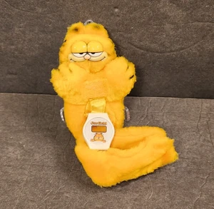 Vintage 1981 Garfield Plüsch Armband Digital Uhrenarmband nur keine Uhr wie besehen - Bild 1 von 7