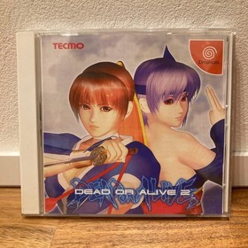 Dead or ALive 2 Dreamcast Software DEAD OR ALive 2 Japan Anime