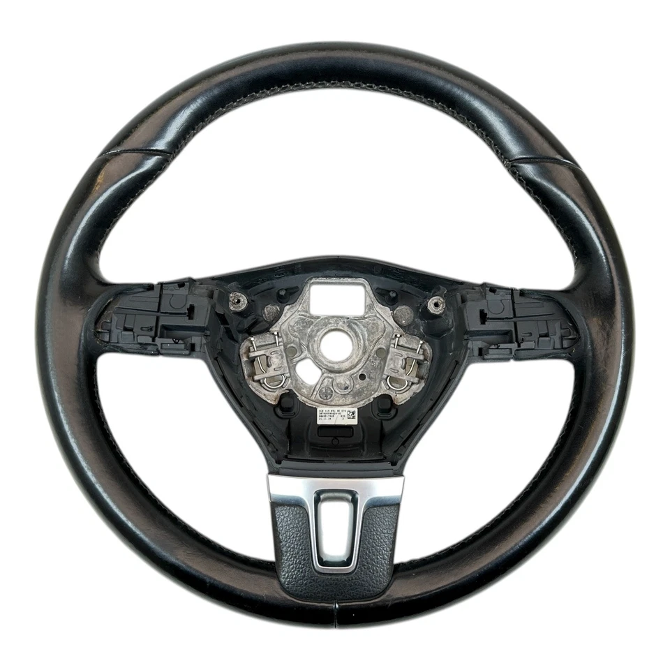 Multifunktionslenkrad Lenkrad VW Golf 6 Passat B7 schwarz 3C8419091BE - Bild 1 von 4