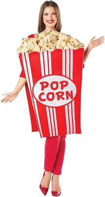 Popcorn Costume for Halloween Party Adults, One Size - Image 1 of 4