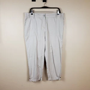Pantalones capri Talbots tostados talla 14P - Imagen 1 de 12