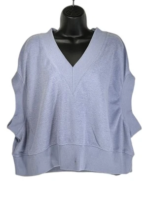 NIKE Chaleco de Terry Francés Inverso Talla 2XL Púrpura Pullover De Gran Tamaño Sin Mangas Cuello VNeeck Foto 1 de 4