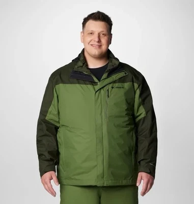 Columbia Whirlibird V Interchange Jacket 3-In-1 Waterproof Men’s Size 5XL - Image 1 of 4